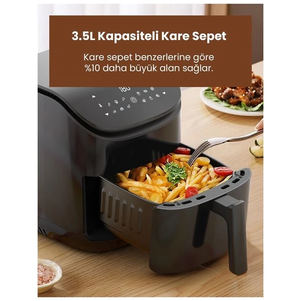 PROSENIC T20 AIR Fryer 3.5L Yagsız Frıtoz - 3