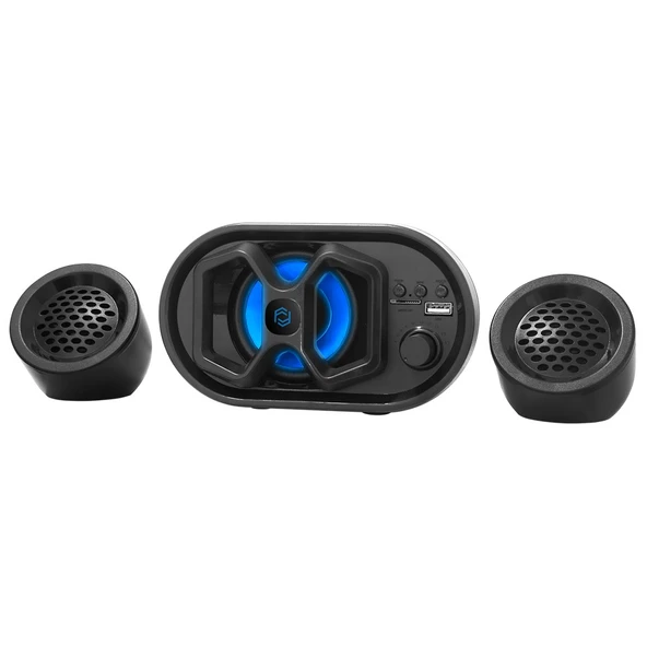 FRISBY FS-2422U 2+1 Bluetooth AUX/SD-TF/USB Siyah 22w Hoparlör
