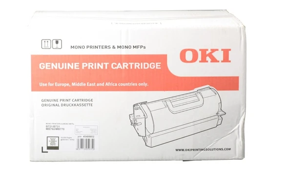 OKI 45488802 TONER - B721, B731, MB760, MB770 - 18.000 SAYFA ürün görseli