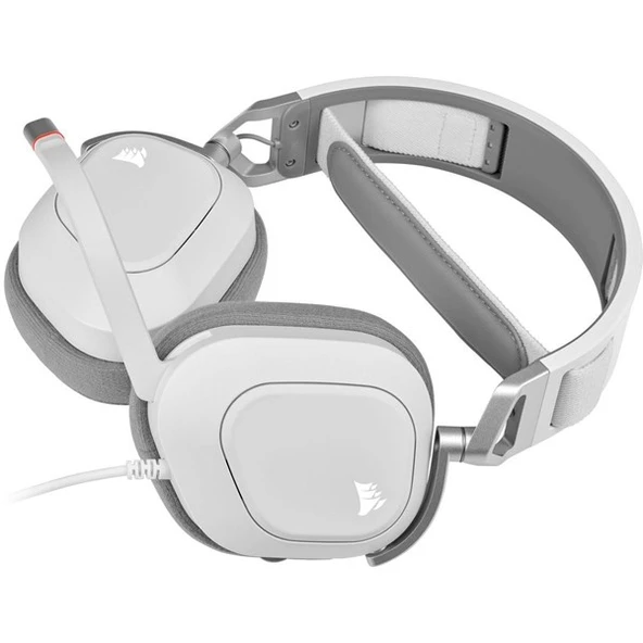 CORSAIR CA-9011238-Eu HS80 RGB Kablolu Oyuncu Kulaklığı - Beyaz - 7