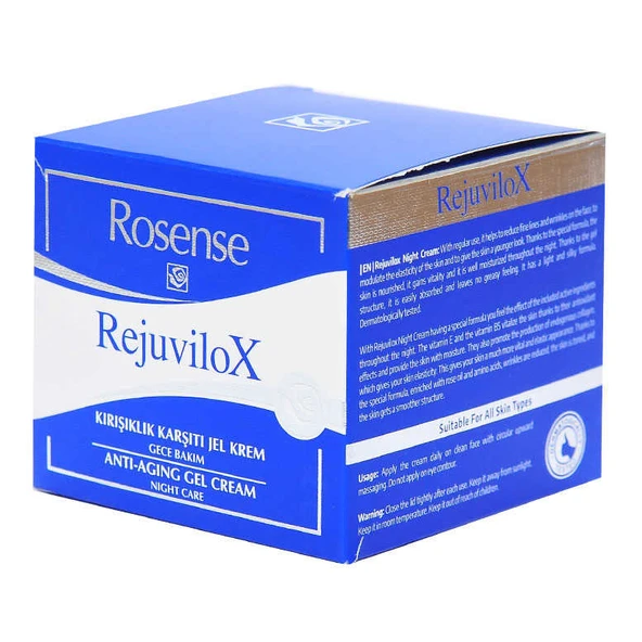 RejuviloX Anti-Aging Gece Bakım Kremi 50ML - 3