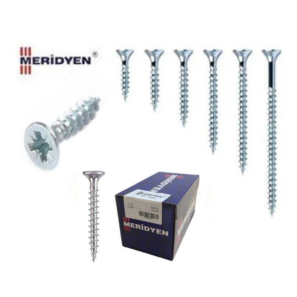 Avmdepo  Meridyen Sunta Vidası 4,5X45 (100 Adet)