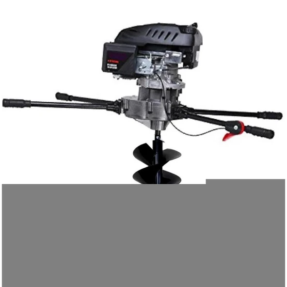 Gardenpro Ağır Hizmet Toprak Burgu Makinası 6.5 Hp 400 mm