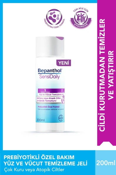 BEPANTHOL SENSI YUZ VCT TMZ JELI 200 ML