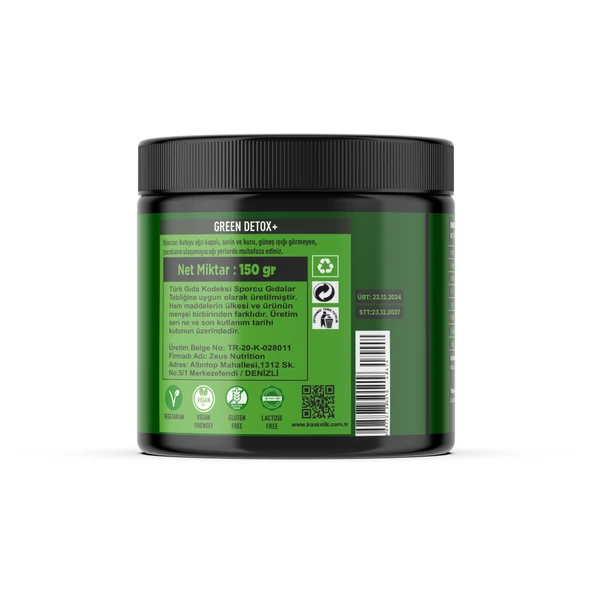 Zeus Nutrition Detox Tea 150 Gr - 3