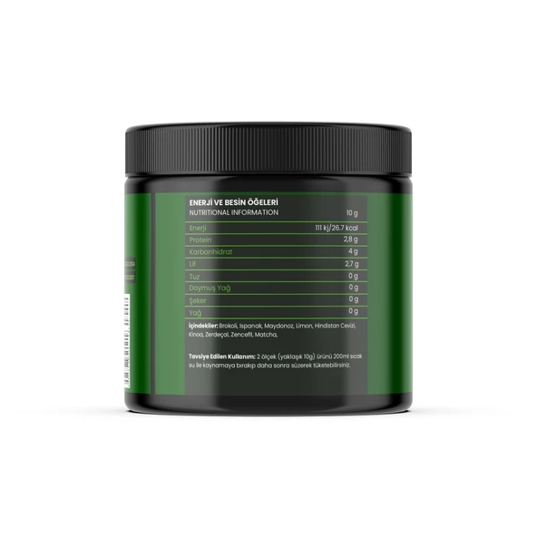 Zeus Nutrition Detox Tea 150 Gr - 2