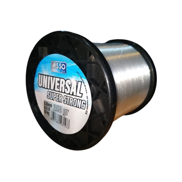 Asso Universal Bobin 250gr Monofilament Misina Beyaz
