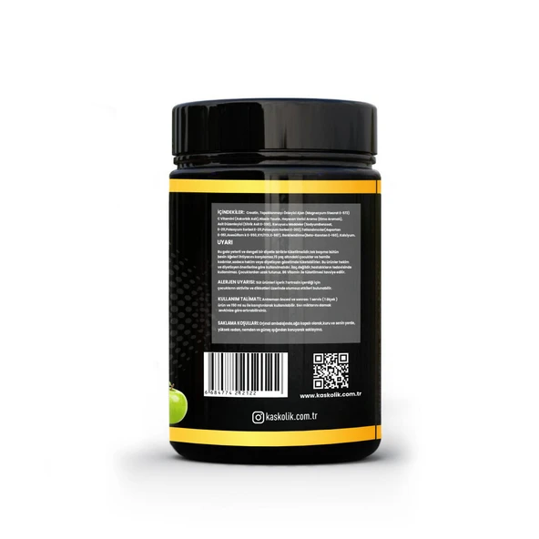 Zeus Nutrition Creatine 300 Gr Monohyrate Mikronized-YeşilElma-Aroma - 2