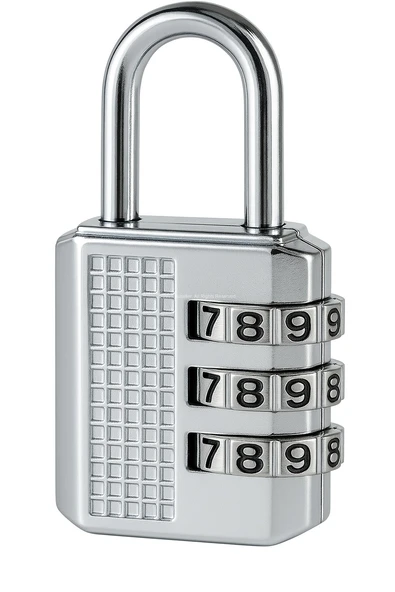 Şifreli Metal Mini Asma Kilit 3 Haneli Kombinasyonlu Valiz Çanta Dolap Kilidi 5.5 cm