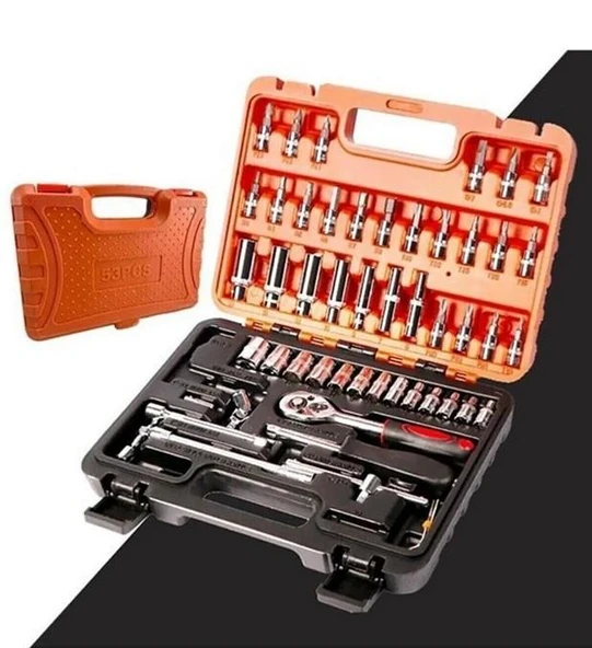 Zhltools Cr-v Max Cırcırlı 53 Parça Lokma Anahtar Takımı Bits Uç Seti - 2