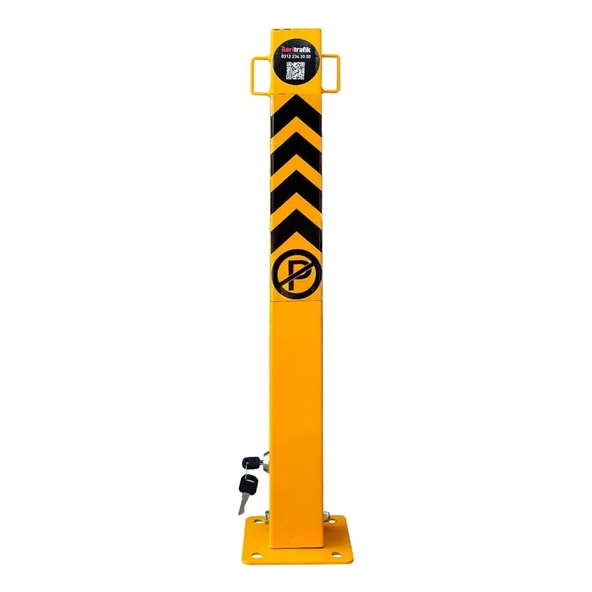 60 cm Kilitli Otopark Direği – Park Bariyeri