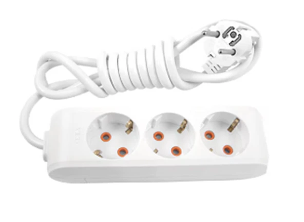 Viko Multi-Let VM32 3lü 2mt Topraklı  Kablolu (90113302)