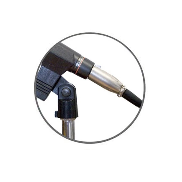 Kablo Mikrofon Pro 5 Metre Siyah KJM5BK - 2