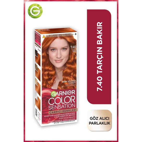 Garnier Çarpıcı Renkler 7.40 Tarçın Bakır