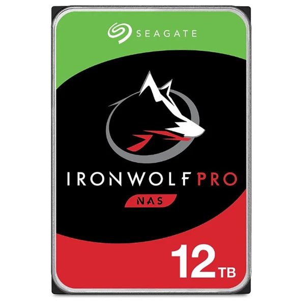 Seagate 12Tb IronWolf Pro ST120000NT001 SATA 3.0 7200 RPM 3.5" Harddisk