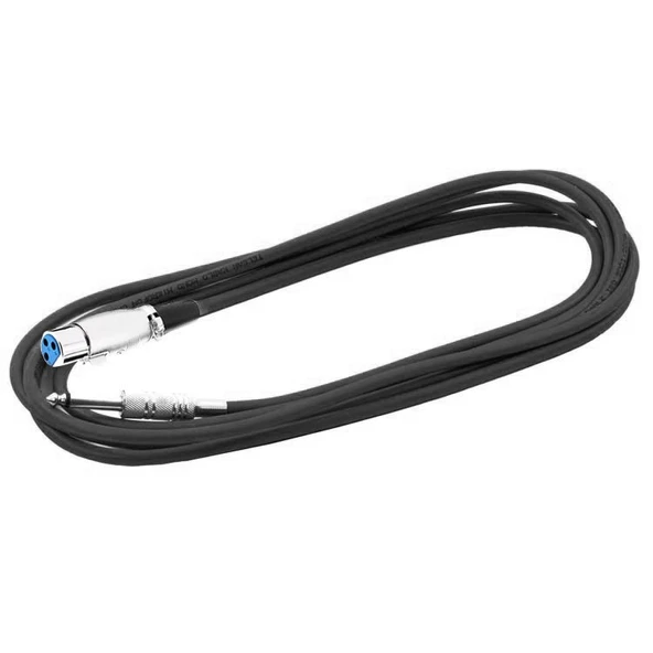Kablo Mikrofon Pro 5 Metre Siyah KJM5BK - 3