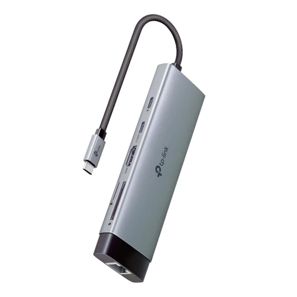 Tp-Link UH9120C USB Type C Docking Station 9 Port ( USB-C PD + USB C + USB 3.0 X3 + Kart Okuyucu ) - 1