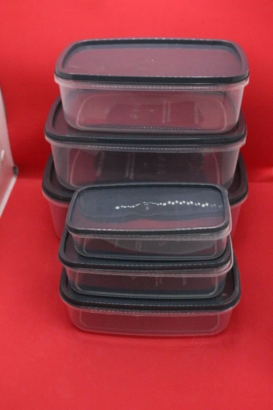 Akay Saklama Kabı Şeffaf 6lı
