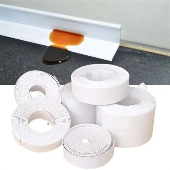 BUFFER® Su Sızdırmaz  Banyo Mutfak Lavabo Küvet İzolasyon Şerit Bant - 5