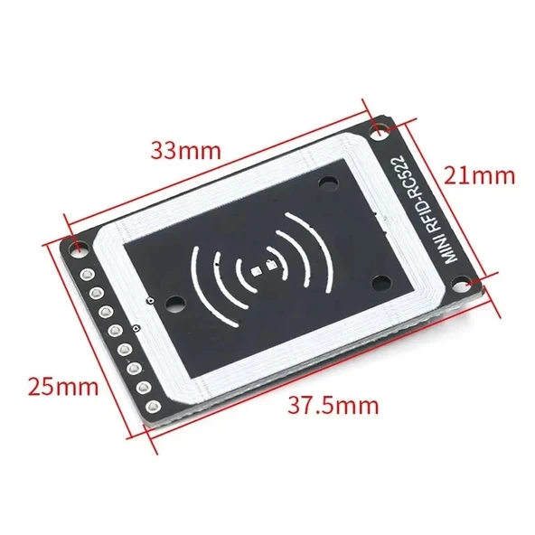 13.56mhz Rfıd Okuyucu Modül Kart Anahtarlık Mini Nfc Manyetik Kart Etiket Okuyucu Personel Takip - Resim 7