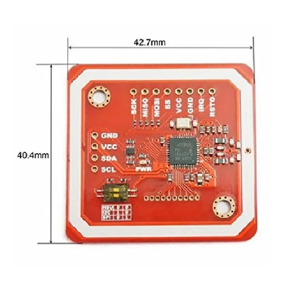 PN532 Rfıd Okuyucu Modül V3 Iıc Spı Uart Mini Nfc Manyetik Kablosuz Kart Etiket Okuyucu Personel - Resim 7