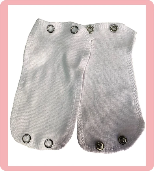 Organik Body Uzatma Aparatı 2 Çıtçıtlı 2'li(9,5cm) 001