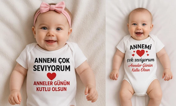 Organik %100 Pamuk Bebek Body Badi Zıbın ZBN523