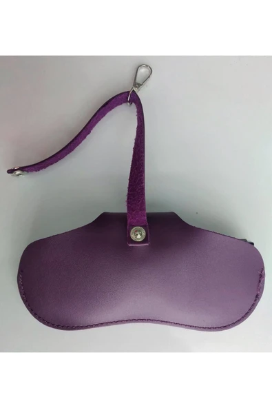 ömrüm style Asılabilir Gözlük Kılıfı Charm Mor - 2