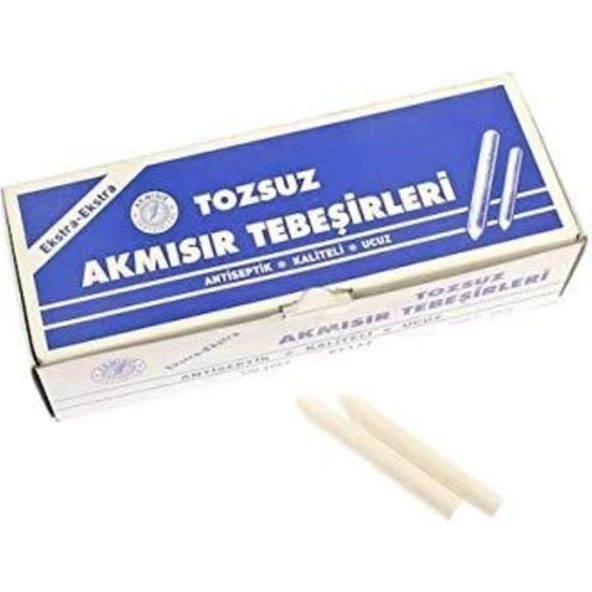 Akmısır 100 Lü Beyaz Tebeşir 1 Paket