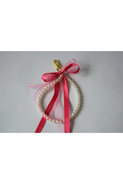 ömrüm style Çanta Charm İnci Pembe