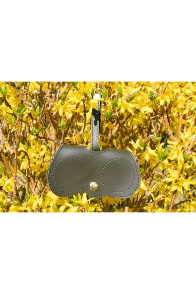 ömrüm style Asılabilir Gözlük Kılıfı Charm Haki Yeşil - 3