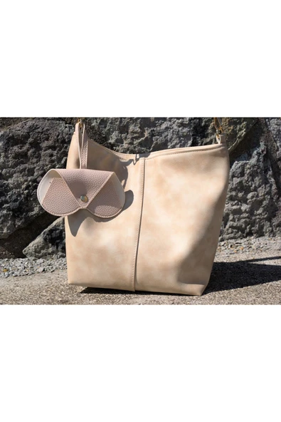 ömrüm style Asılabilir Gözlük Kılıfı Charm Krem - 4