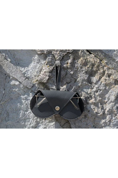 ömrüm style Asılabilir Gözlük Kılıfı Charm Gri - 2