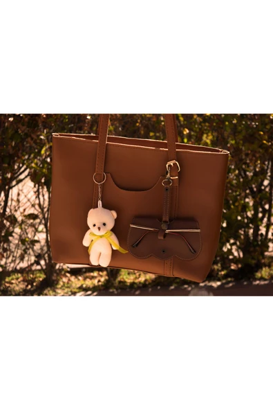 ömrüm style Asılabilir Gözlük Kılıfı Charm Taba - 3