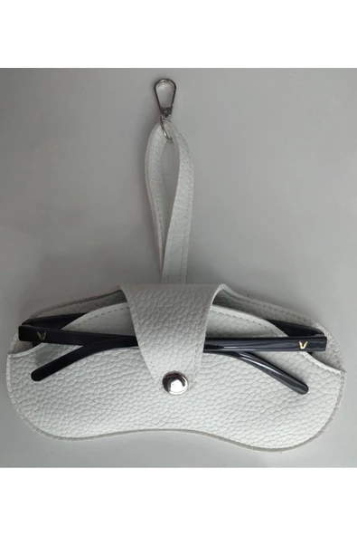 ömrüm style Asılabilir Gözlük Kılıfı Charm Beyaz