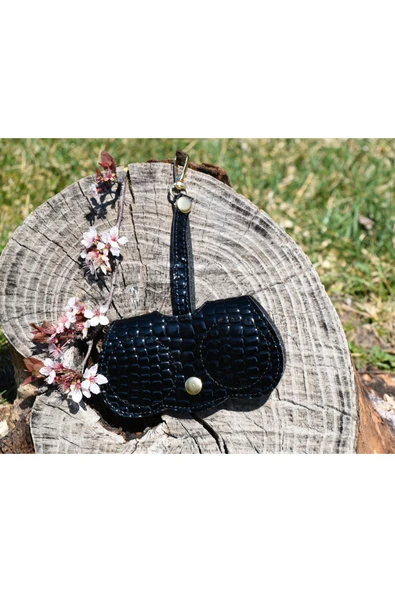 ömrüm style Asılabilir Gözlük Kılıfı Charm Siyah - 4