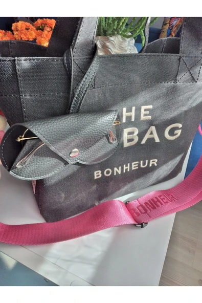 ömrüm style Asılabilir Gözlük Kılıfı Charm Gri - 4