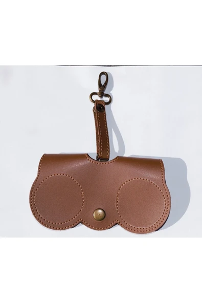 ömrüm style Asılabilir Gözlük Kılıfı Charm Taba