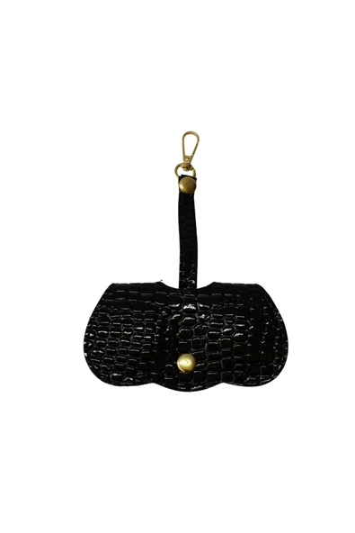ömrüm style Asılabilir Gözlük Kılıfı Charm Siyah