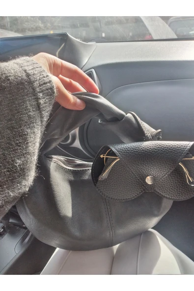 ömrüm style Asılabilir Gözlük Kılıfı Charm Gri - 5