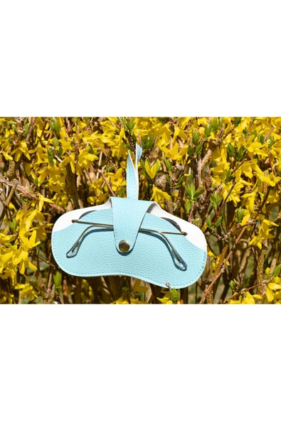 ömrüm style Asılabilir Gözlük Kılıfı Charm Turkuaz - 4