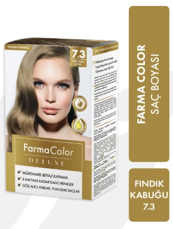 Farmacolor Deluxe Saç Boyası Fındık Kabuğu 7.3