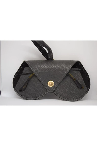 ömrüm style Asılabilir Gözlük Kılıfı Charm Gri