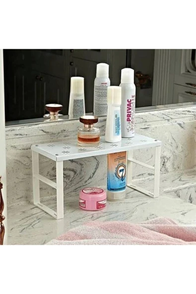ARMESE Küçük Tezgah Üstü ,Lavabo Üstü Raf ,Dolap Içi Düzenleyici Raf, Bardak Rafı, Düzenleme Rafı Org-02 - 2