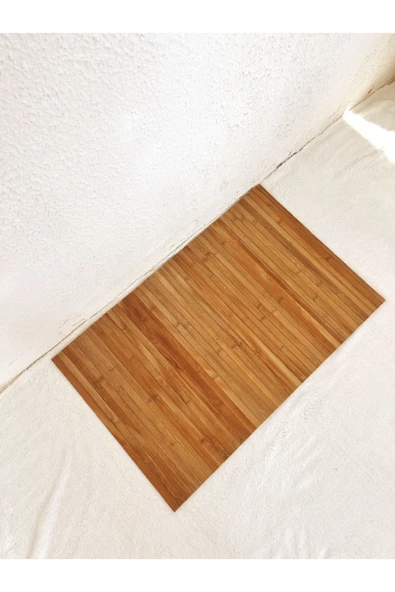 ARMESE Bambu Kaydırmaz Tabanlı Banyo Paspası/matı 70×45cm - 4