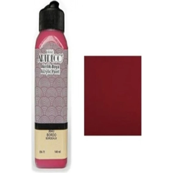 Artdeco Akrilik Boya Bordo
