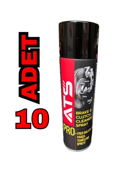 ATS Fren Balata Ve Parça Temizleme Spreyi 500ml (10 Adet)