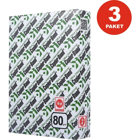 Copier Bond A4 Fotokopi Kağıdı