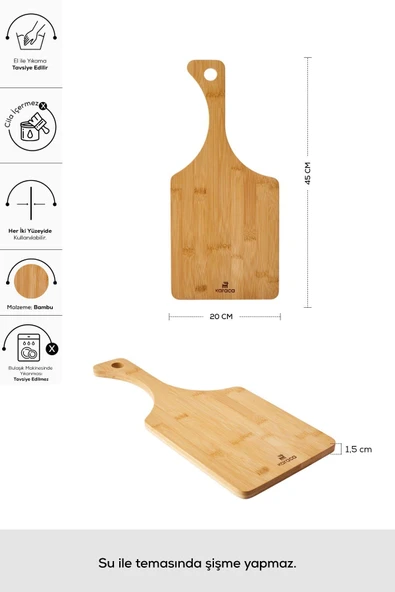 Karaca Puzzle Twig Bambu Kesme Tahtası 45 Cm