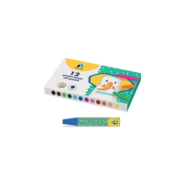 Adel Pastel Boya 12 Renk